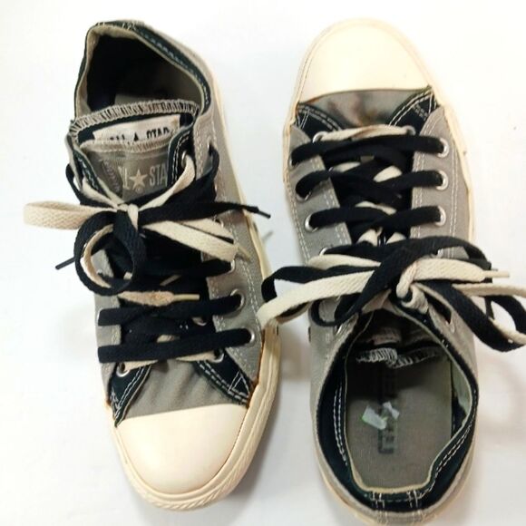 Converse Chuck Taylor All Star Low-Top Sneaker Unisex Mens 7 Double Back Canvas. - Picture 5 of 14